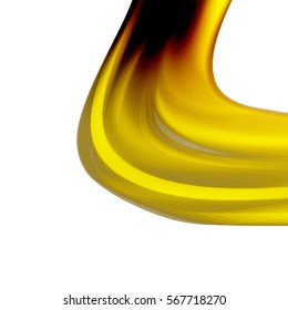Vector wavy and curve line. EPS10 with transparency. Abstract composition with curve lines. Blurred lines with copy space. Place for text. Border lines