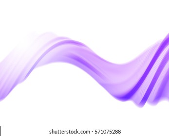 Vector wavy and curve line. EPS10 with transparency. Abstract composition with blurred lines.