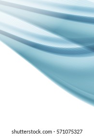 Vector wavy and curve line. EPS10 with transparency. Abstract composition with blurred lines.