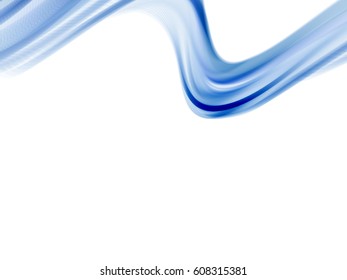 Vector wavy and curve line. EPS10 with transparency. Abstract composition with blurred lines.
