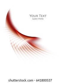 vector wavy design elements with copy space. Colorful illustration for you work. Eps10