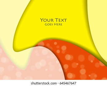 vector wavy design elements with copy space. Colorful illustration for you work. Eps10