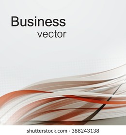 vector wavy lines with copy space