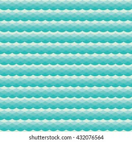 Vector wavy pattern. Abstract background.