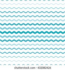 Vector Wavy Pattern. Abstract Background.