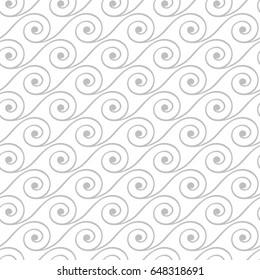 Vector wavy pattern. Abstract geometric background