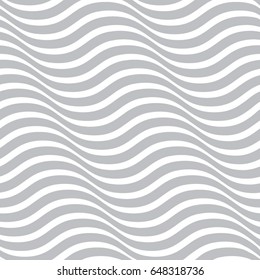 Vector wavy pattern. Abstract geometric background