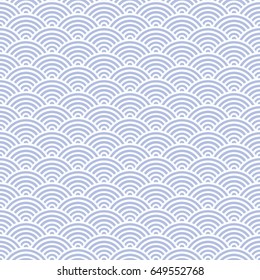 Vector wavy pattern. Abstract geometric background