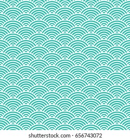Vector wavy pattern. Geometric background