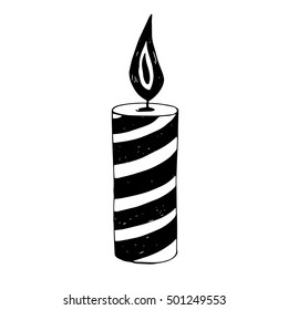 vector, wax, illustration, fire, candle, flame, candlelight, christmas