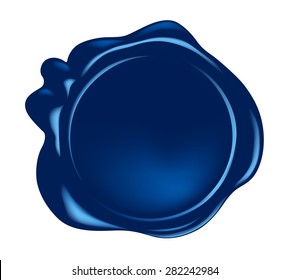 vector wax seal 