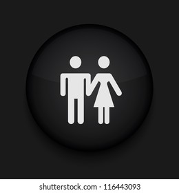Vector wc icon. Eps10. Easy to edit