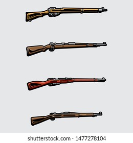 Vector Weapon Set Sniper Guns