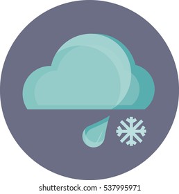 Vector weather icon