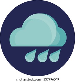 Vector weather icon