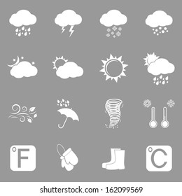 Vector weather icons