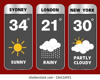 Vector Weather Reporter