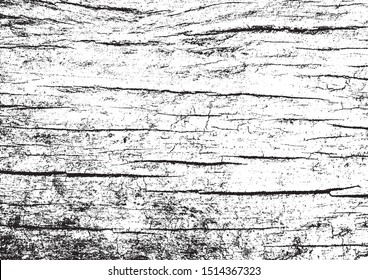 Vector weathered wood texture,grunge  background.