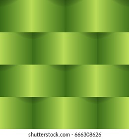 Vector weaving green seamless 3d background