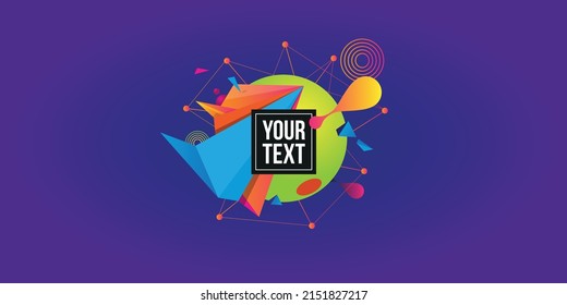 Fondo de diseño colorido de abstracto web de vectores