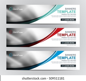 Vector Web banner or header Templates