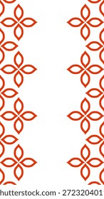 Vector. Web banner, poster, cover, splash screen, social media with place to place your text. Perforated flowers seamless patterns Papel Picado pattern on a color background. Hispanic Heritage Month.