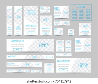 Vector Web Banners Templates.