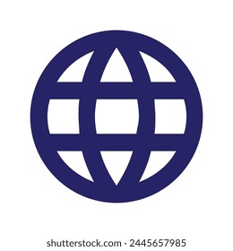 Vector web browser icon vector illustration.