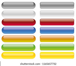 Vector web buttons
