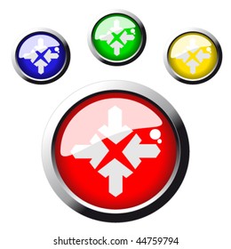 Vector web buttons