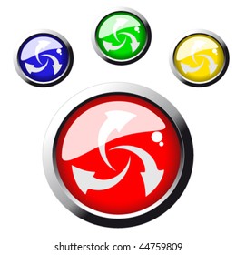 Vector web buttons