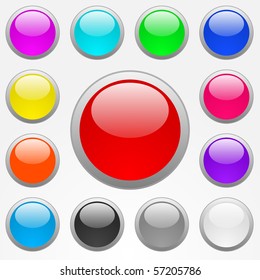 Vector Web Buttons