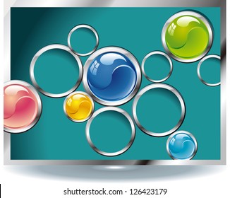 Vector web design template