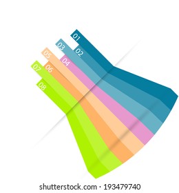 vector web design template on paper