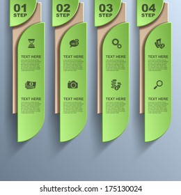 Vector web element design, modern construction, website