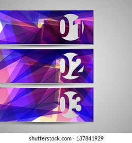 Vector web element for your design, abstract Illustration.