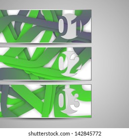 Vector web element for your design, abstract Illustration.