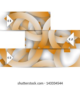 Vector web element for your design, abstract Illustration.