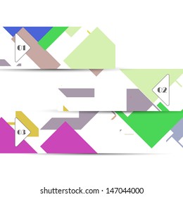 Vector web element for your design, vintage abstract Illustration.