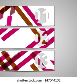 Vector web element for your design, abstract Illustration.