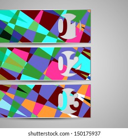 Vector web element for your design, abstract Illustration.