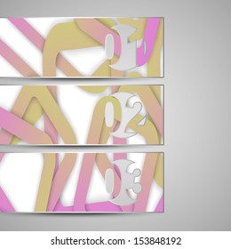 Vector web element for your design, abstract Illustration.