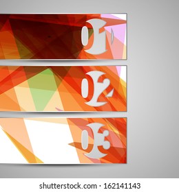 Vector web element for your design, abstract Illustration.