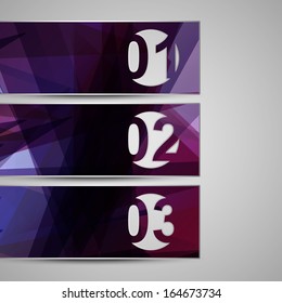 Vector web element for your design, abstract Illustration.