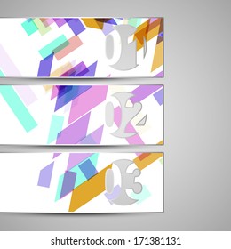 Vector web element for your design, abstract Illustration.