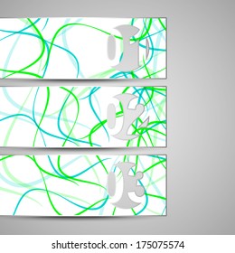 Vector web element for your design, abstract Illustration.