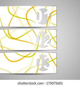 Vector web element for your design, abstract Illustration.