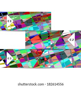Vector web element for your design, abstract Illustration.