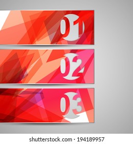 Vector web element for your design, abstract Illustration.