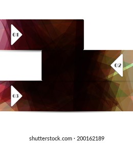 Vector web element for your design, abstract Illustration.